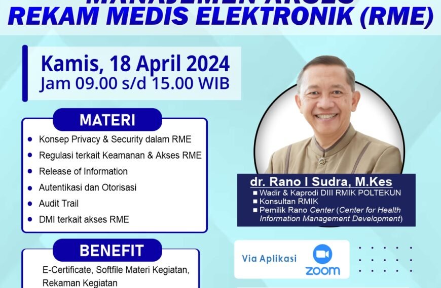 MANAJEMEN AKSES REKAM MEDIS ELEKTRONIK (RME)